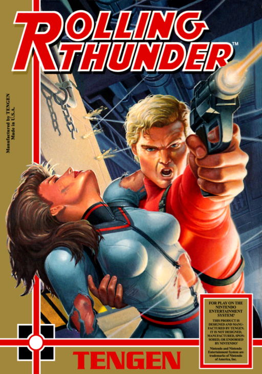 Rolling Thunder (USA) (Unl) box art